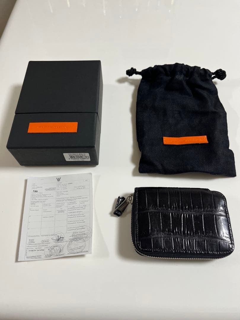 希少 メゾンタクヤ TT3 アリゲーター ケース