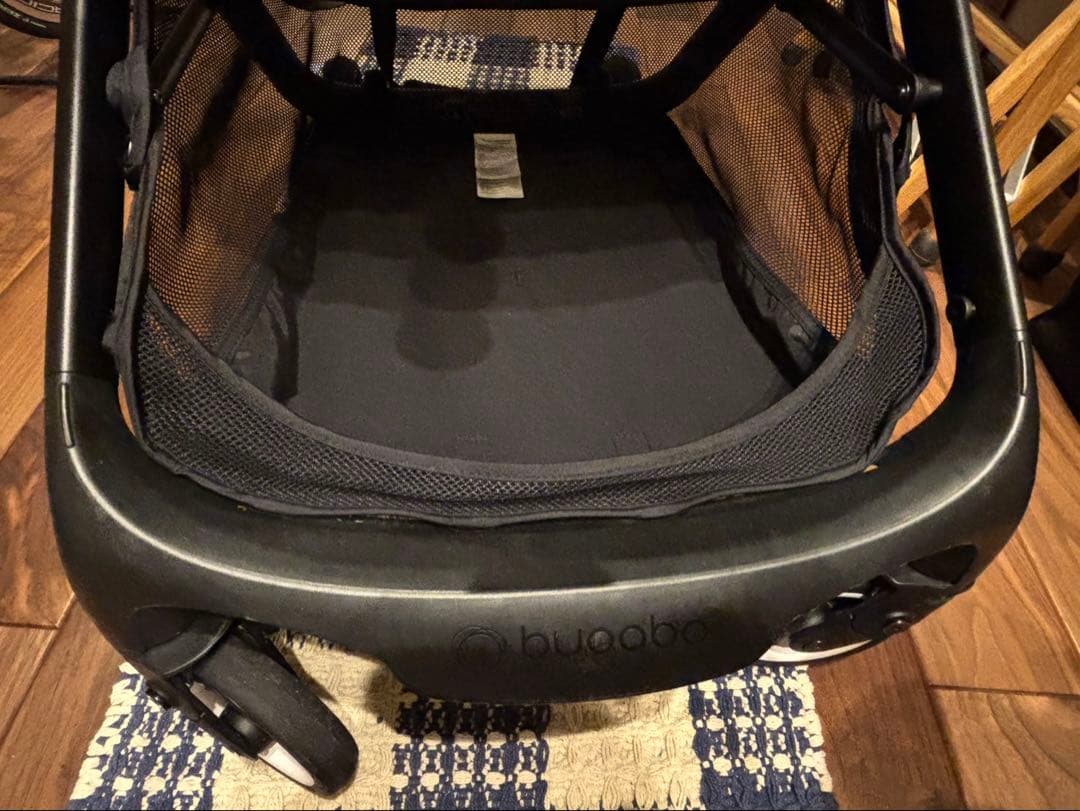 バカブー bagaboo バタフライ カーキ グリーン ベビーカーフック付き