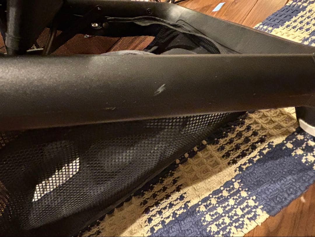 バカブー bagaboo バタフライ カーキ グリーン ベビーカーフック付き