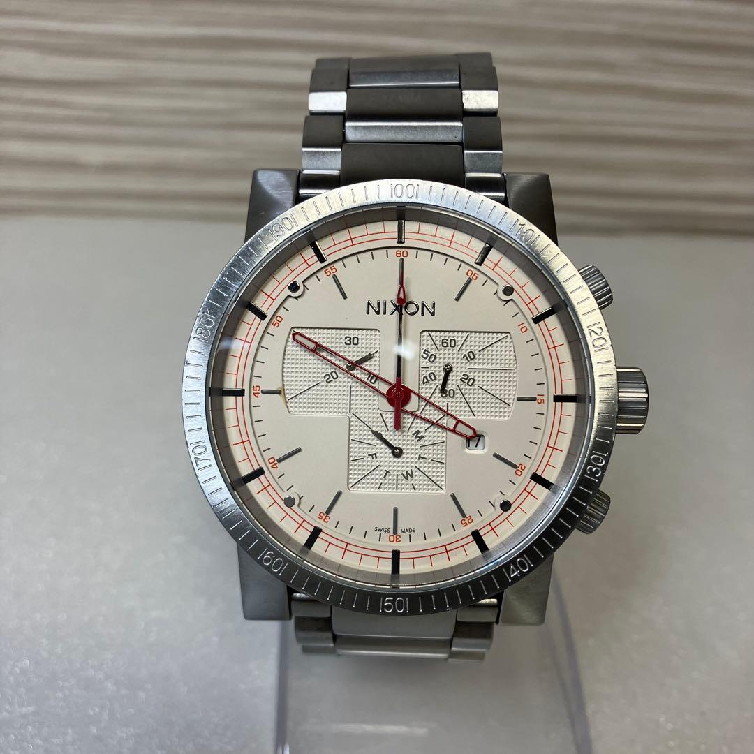 【美品】NIXON ニクソン MAGNACON SS クォーツ メンズ腕時計