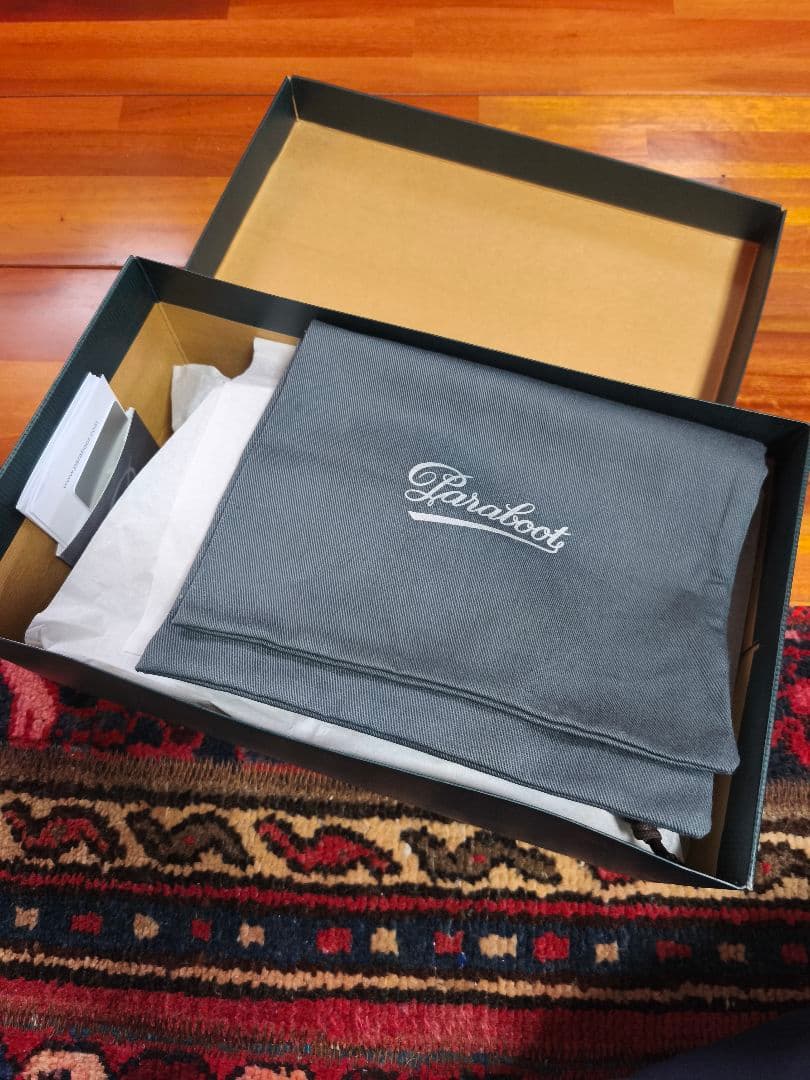 【美品】Paraboot PLAY- パラブーツ　ブラウン レザー スニーカー