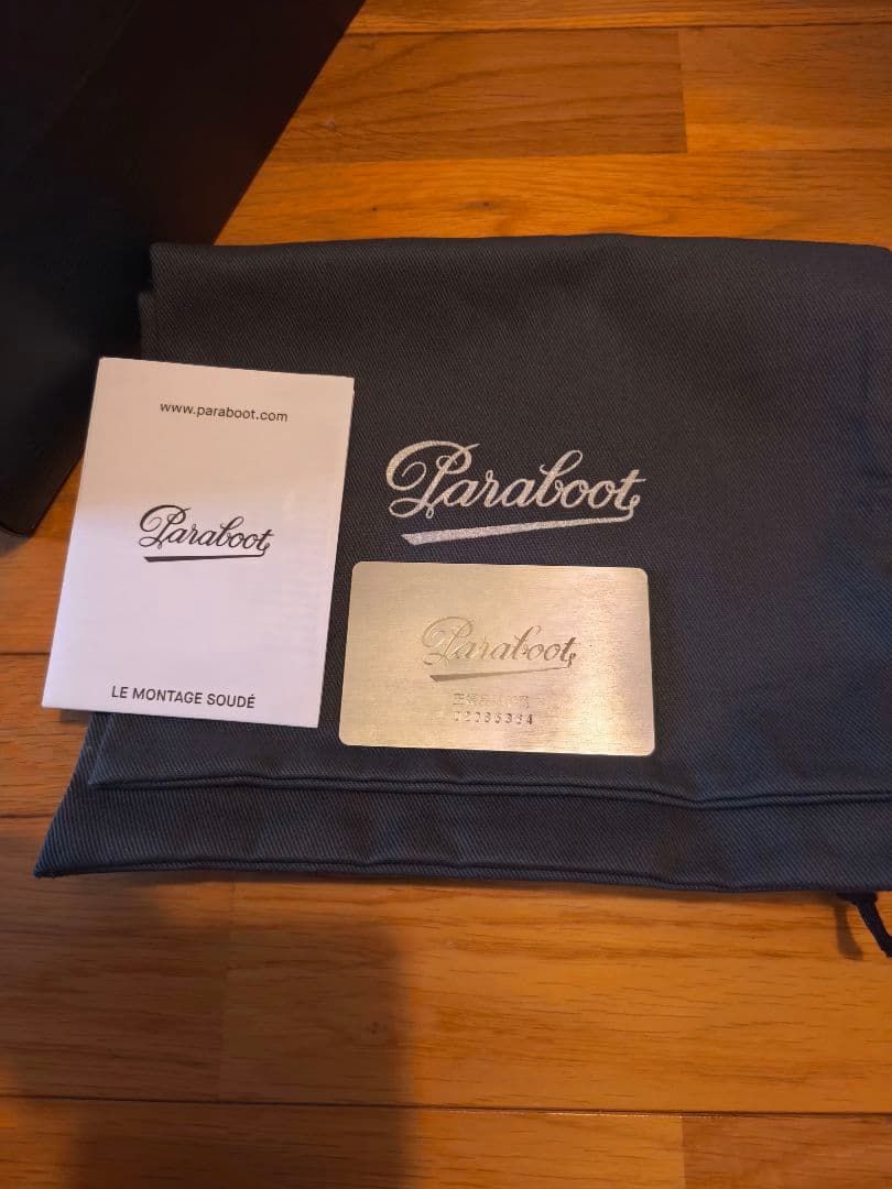 【美品】Paraboot PLAY- パラブーツ　ブラウン レザー スニーカー