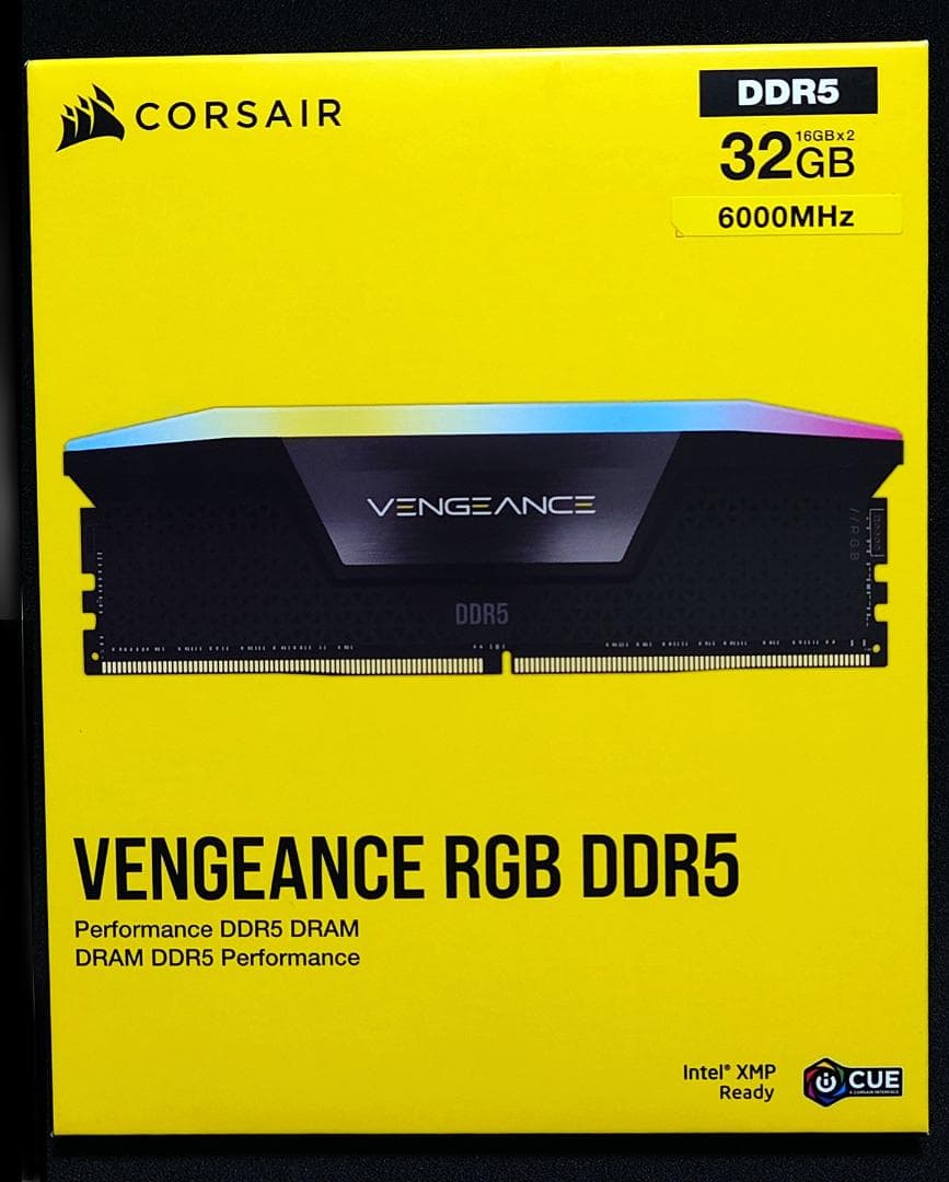 m*a様 CORSAIR DDR5 VENGEANCE RGB 32GB 未開封