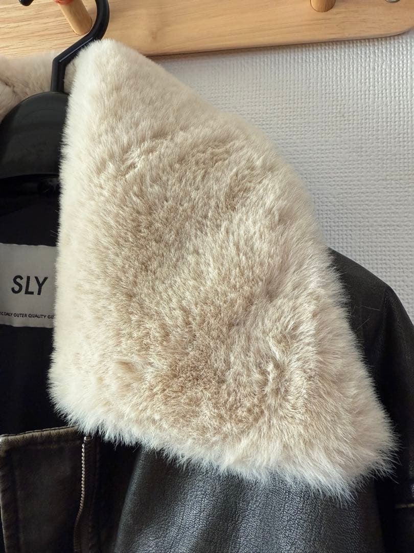 【完売商品】SLY VINTAGE F/LEATHER S/BZ