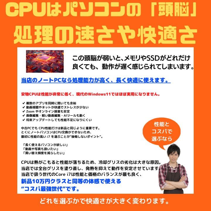 i7×16GB×新品SSD✨】NEC／豪華アプリ／すぐ使える✨N694
