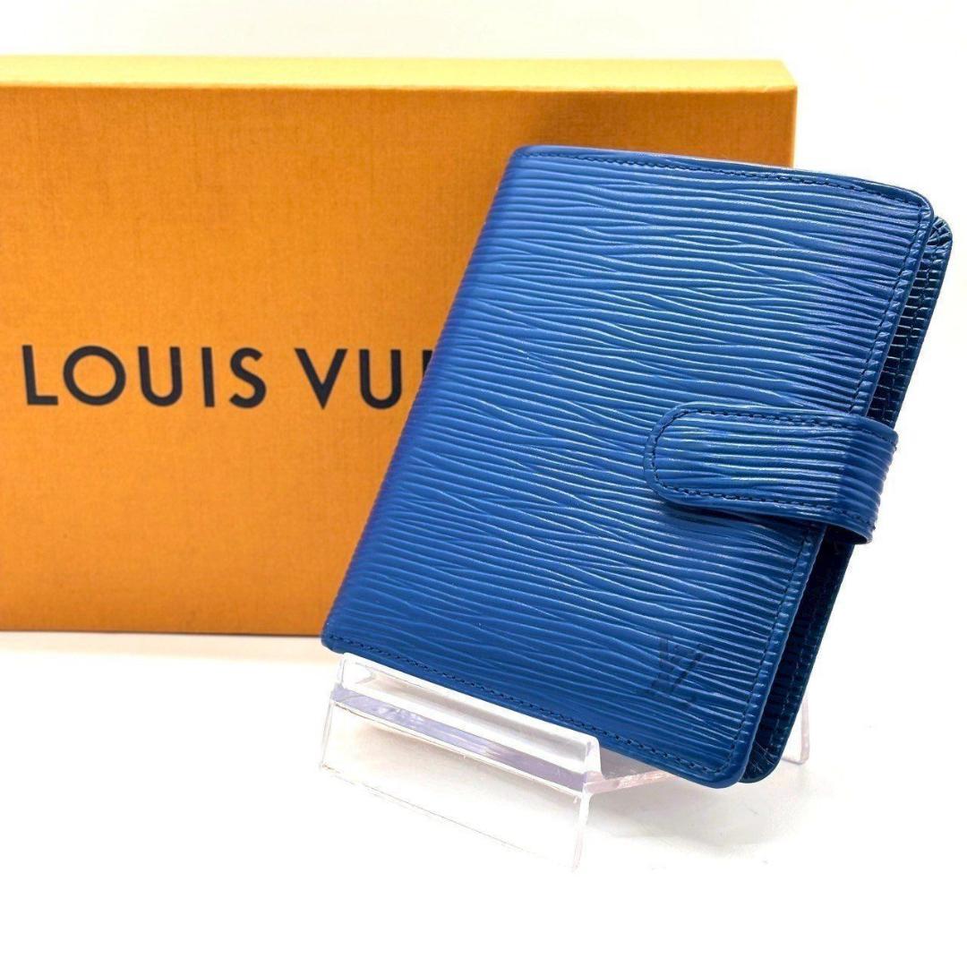 き*ま様 ルイ・ヴィトン　エピ 二つ折り財布 ポルトビエ・コンパクト M6355