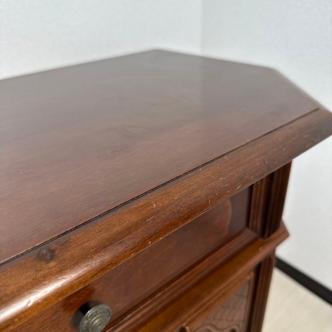 イタリア製 象嵌細工 アンティークスタイル コンソール キャビネット is2※