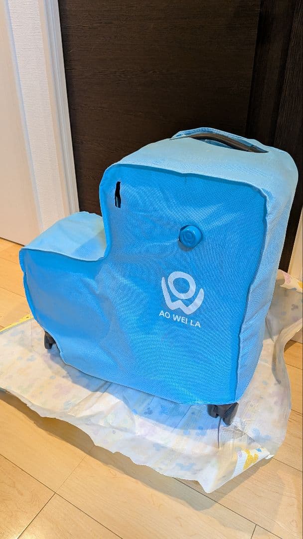 子供が乗れるキャリーケース キッズトラベル　AO WEI LA ノリッコ