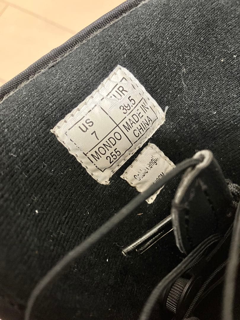 スキーボード　ショートスキー　ソフトブーツ対応スノーボードビンディング　25.5