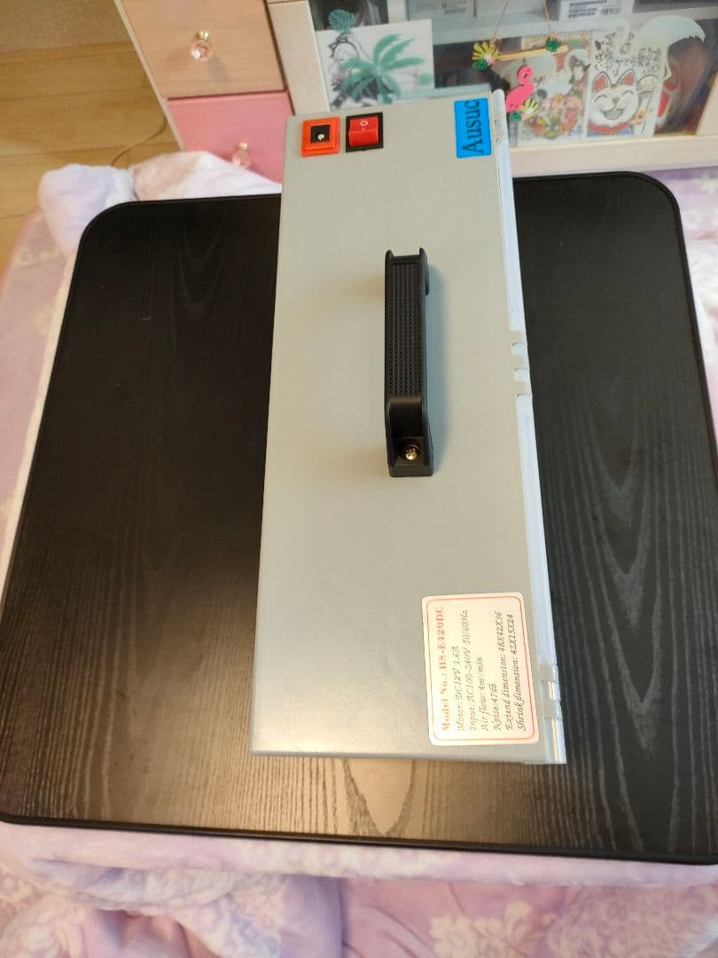 塗装ブース ホワイト/ブルー 回転台付き　欠品なし