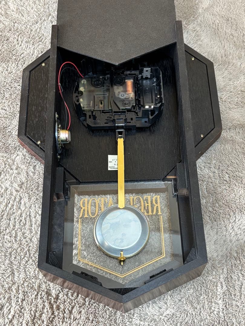 CITIZEN 壁掛け時計　時計　アンティーク　振子時計