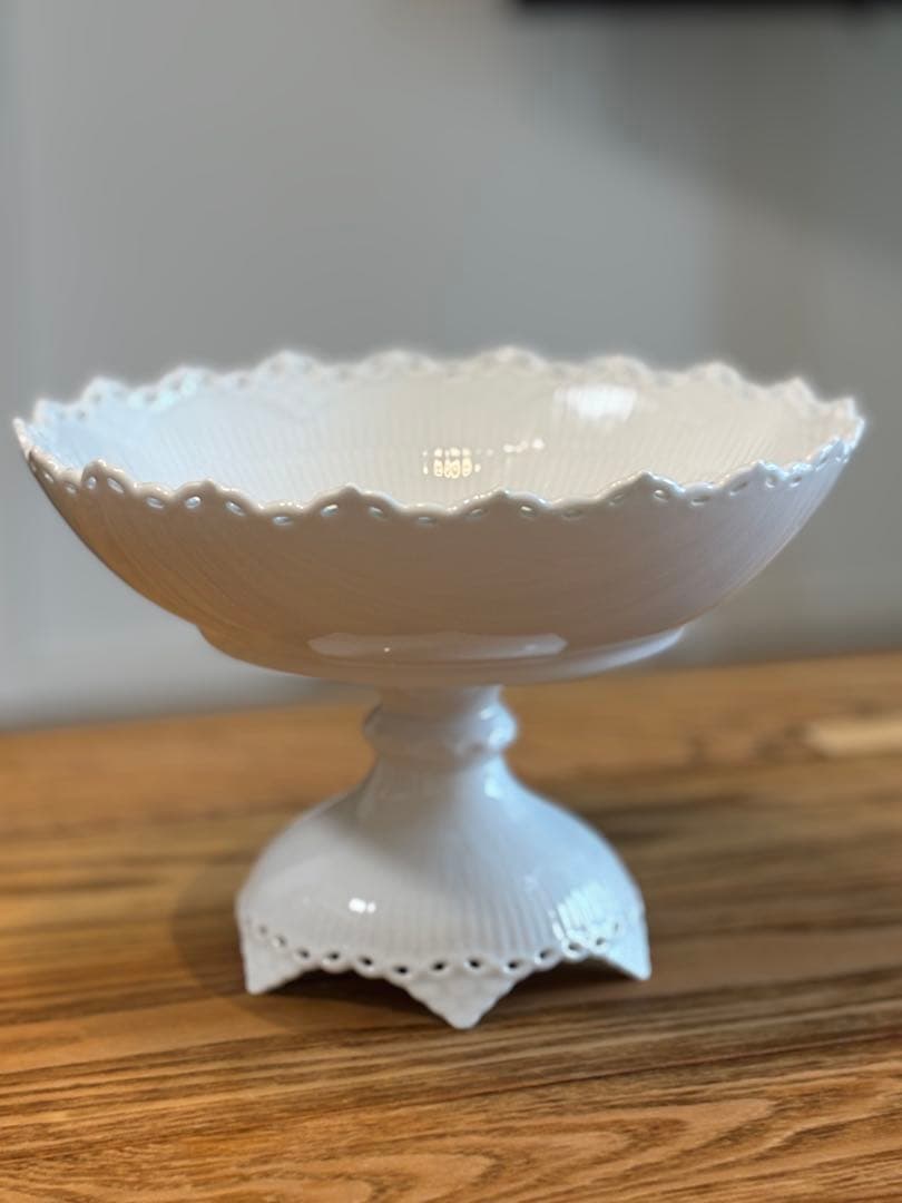 ホワイトフルーテッド フルレース コンポート+オマケ