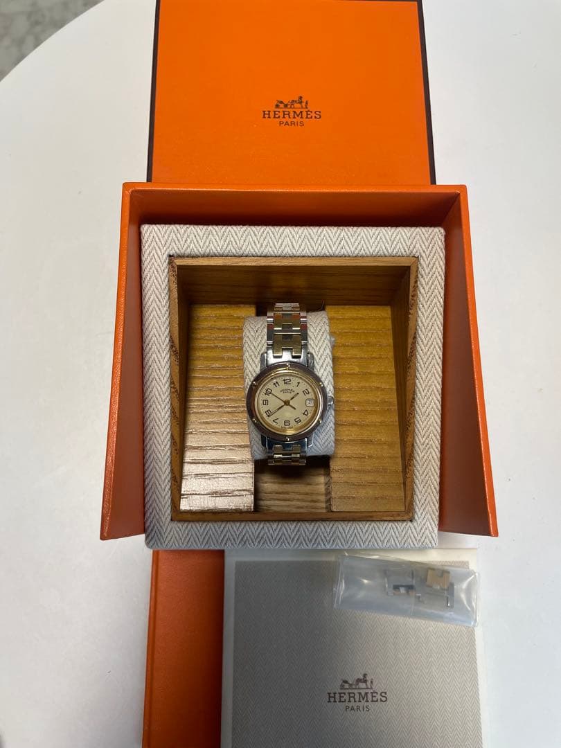 希少　HERMES クリッパー　※訳あり