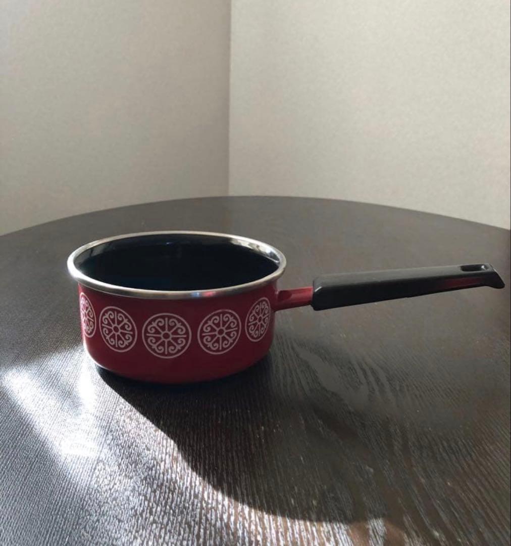 【希少】西ドイツ　ASTA ヴィンテージ　ホーロー鍋　3点セット　1970年代