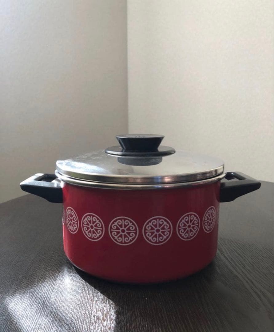 【希少】西ドイツ　ASTA ヴィンテージ　ホーロー鍋　3点セット　1970年代