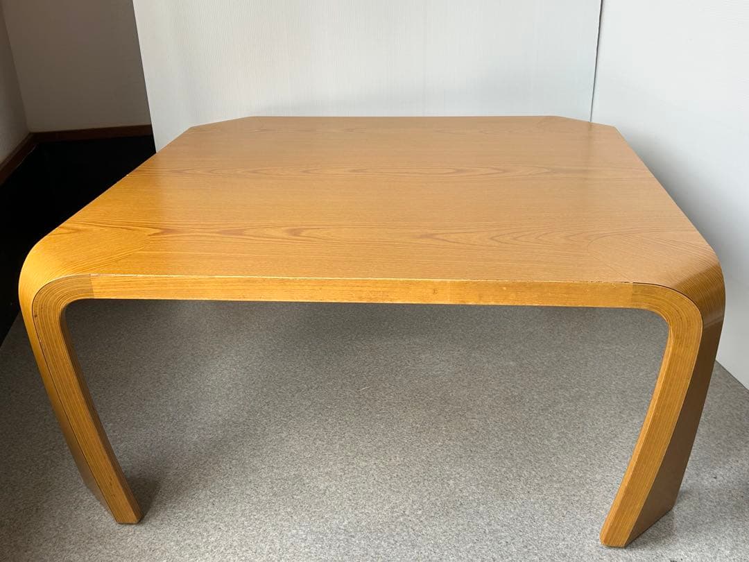 天童木工 座卓 ローテーブル 曲げ木 成形合板 乾三郎　Tendo モダン　机