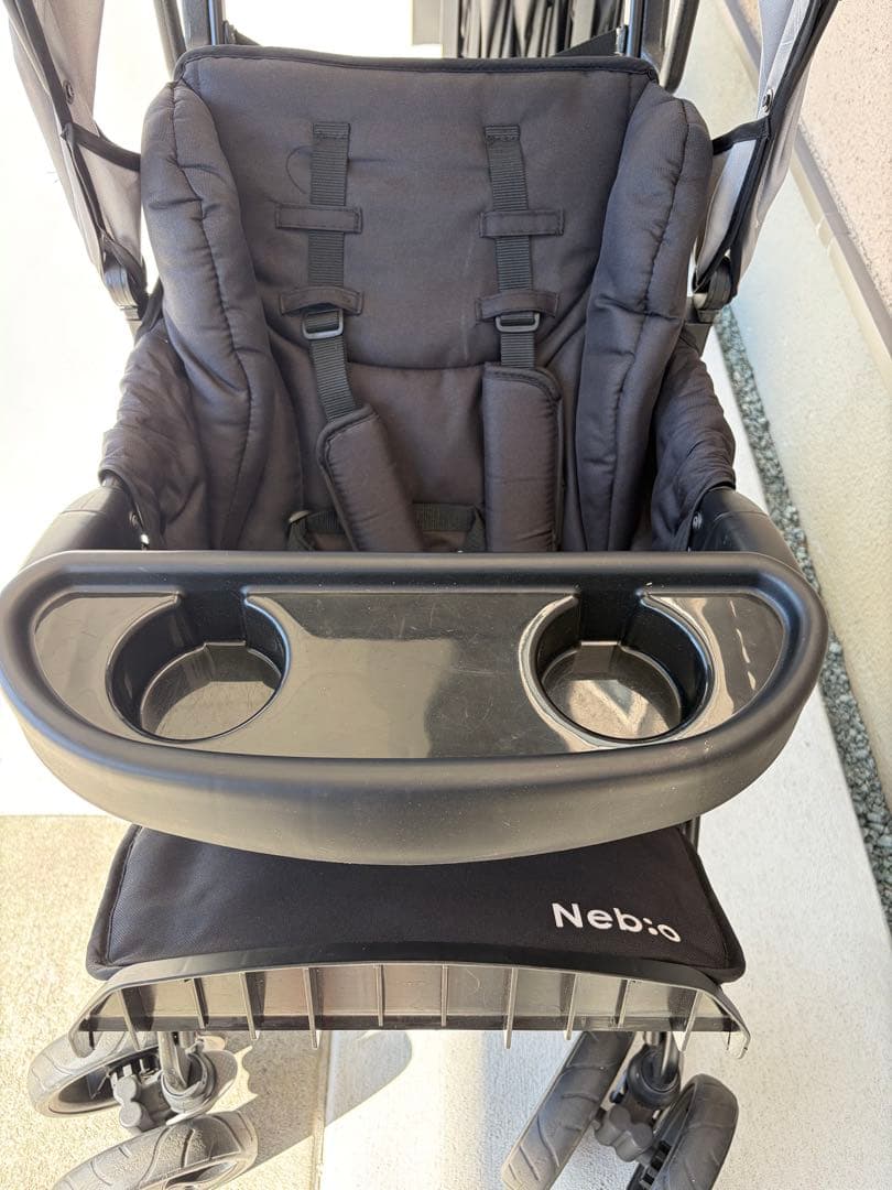 アミティエ　二人乗りベビーカー　ネビオ　Nebio
