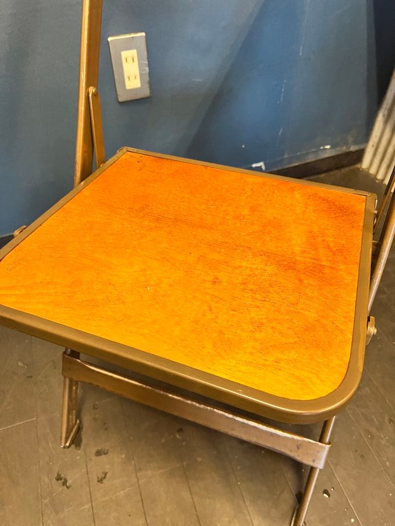 12/16迄送料込Clarin フォールディングチェア クラリン ヴィンテージ4