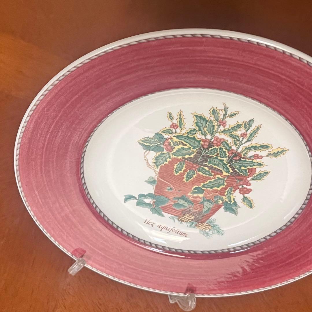 【希少品】英国製　ウェッジウッド★サラズガーデン★クリスマス限定プレート2枚