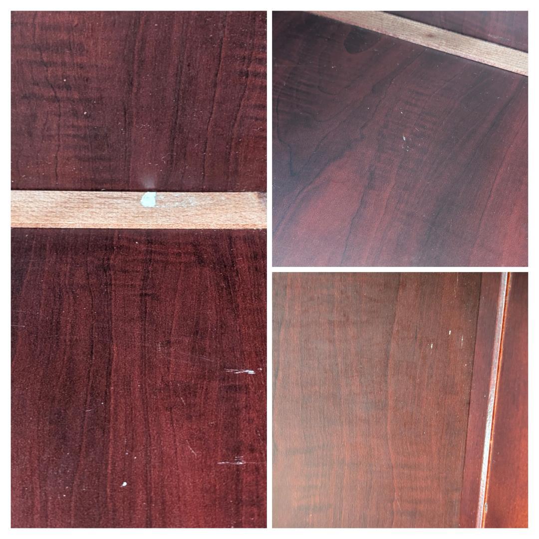 OLD karimoku カリモク 木製 キャビネット 飾り棚 ウッドシェルフ