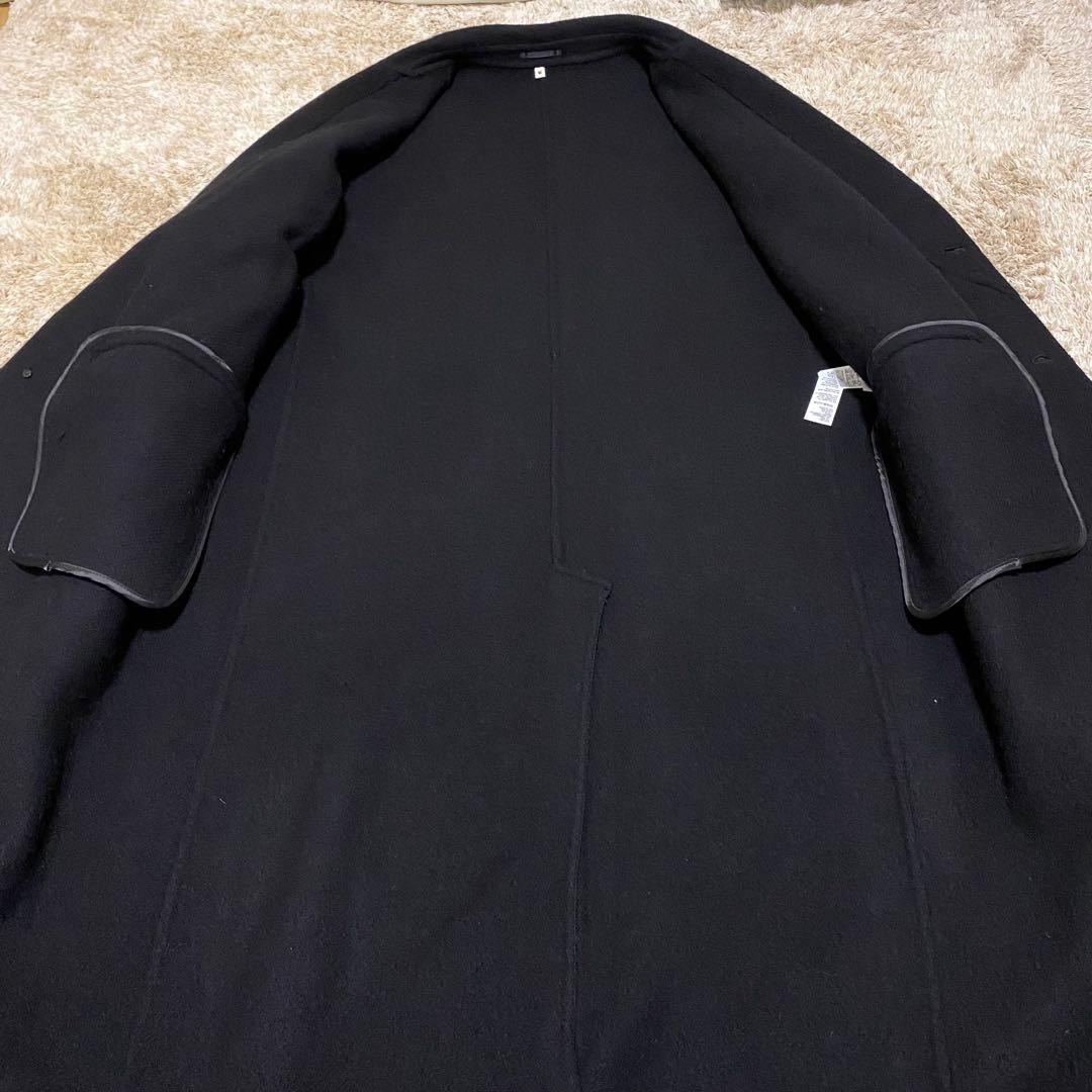 新品未使用✨MUJI Laboカシミヤ混チェスターコート ブラック Mサイズ