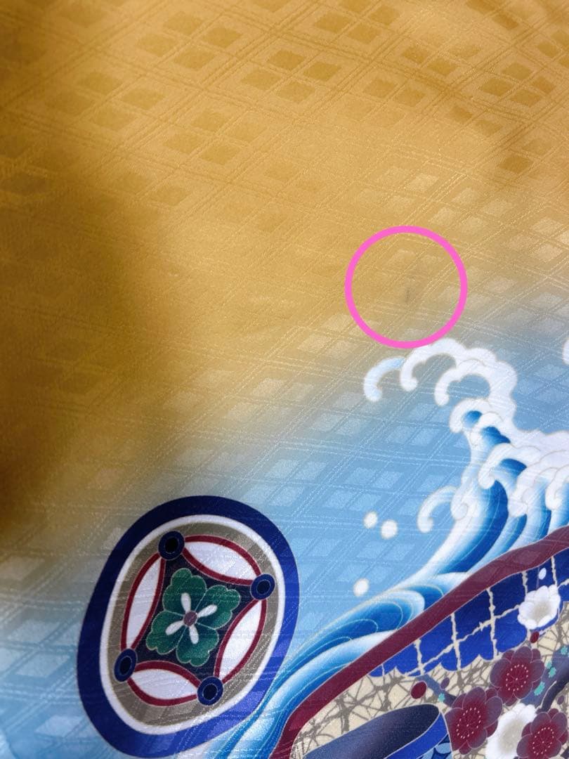 お買い得♡七五三　5歳　男の子　セット　一式　からし色　青　鷹