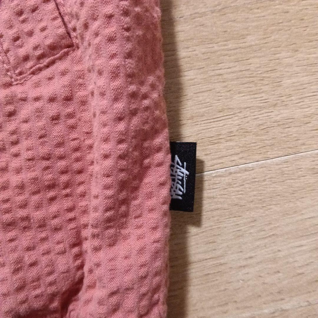 Stussy ピンク ジップアップジャケット