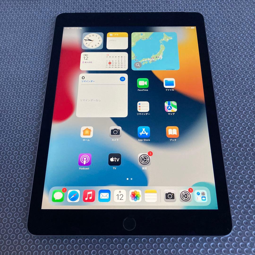 3937【早い者勝ち】電池最良好☆iPad Air2 第2世代 64GB au☆