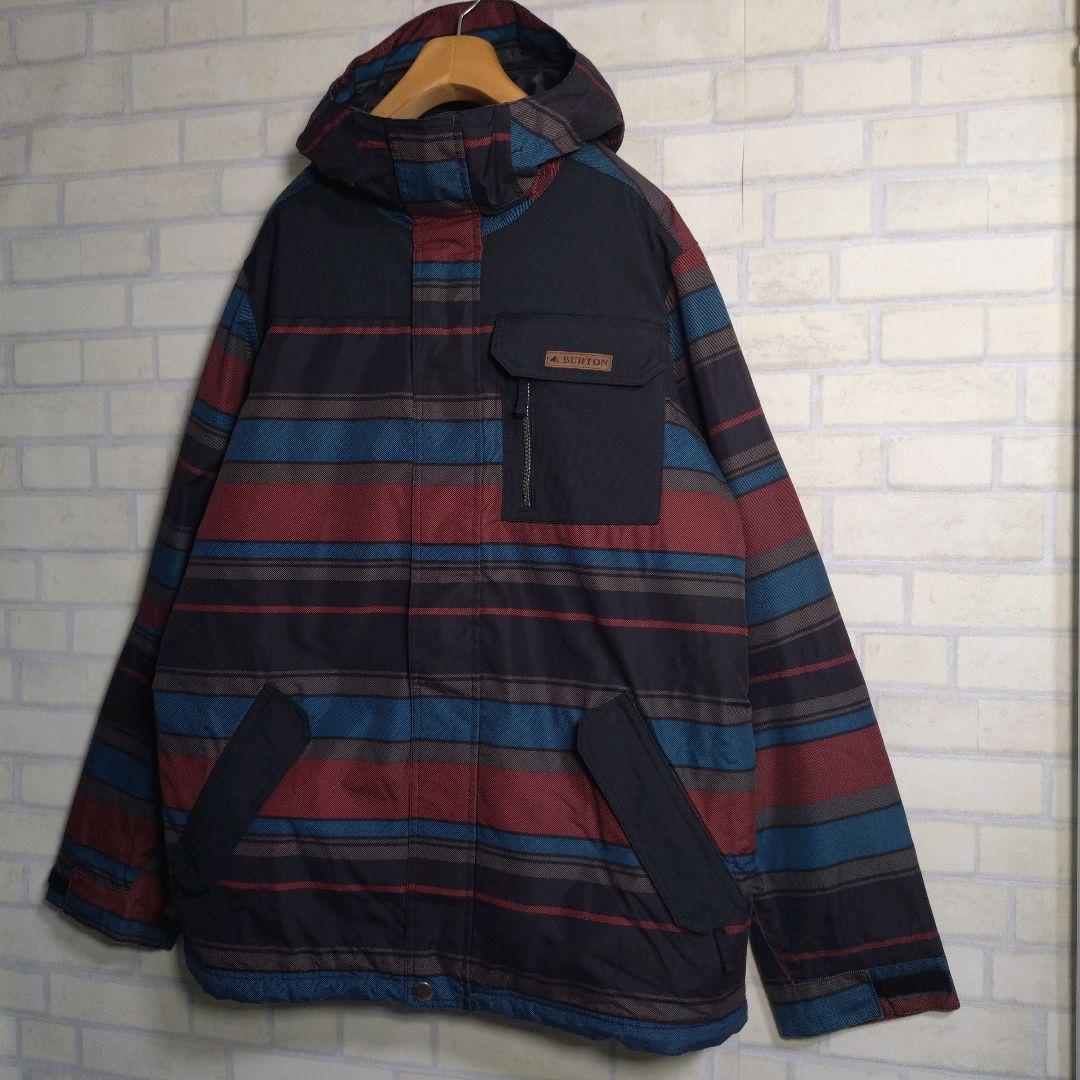 バートン★美品 BURTON ボーダー スノーボードウェア 上のみ ブラウン M
