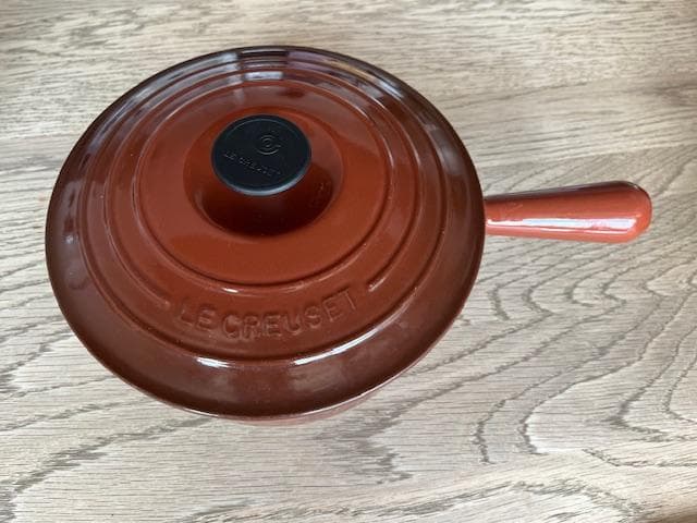 【レア品】ルクルーゼ ビンテージ ソースパン 22cm