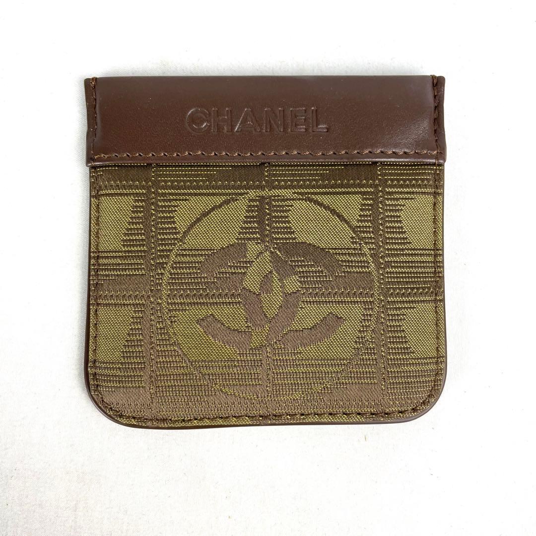 CHANEL シャネル ケース 小銭入れ ニュートラ カーキ ブラウン