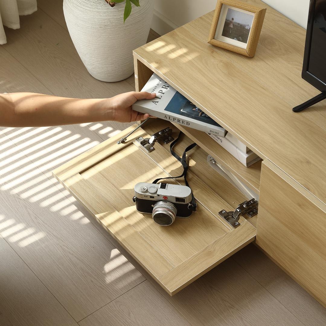 超人気！【幅150cm】テレビ台 ローボード テレビボード ラタンNATURAL