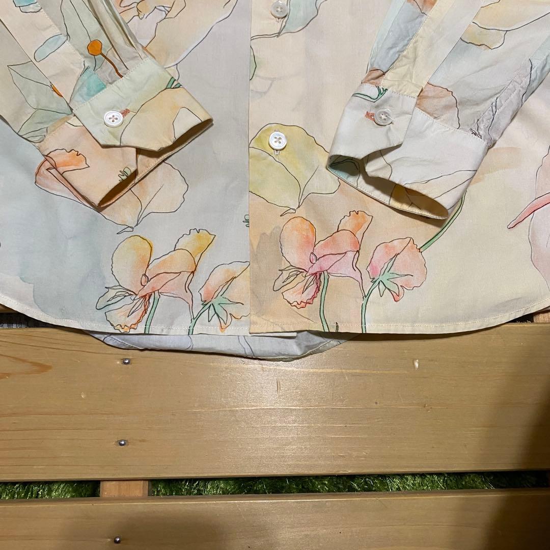 アート　プリントシャツ　Paul Smith ポールスミス