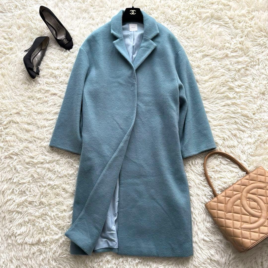 みみたんさま✨AMERI ロングコート チェスターコートスナップボタン