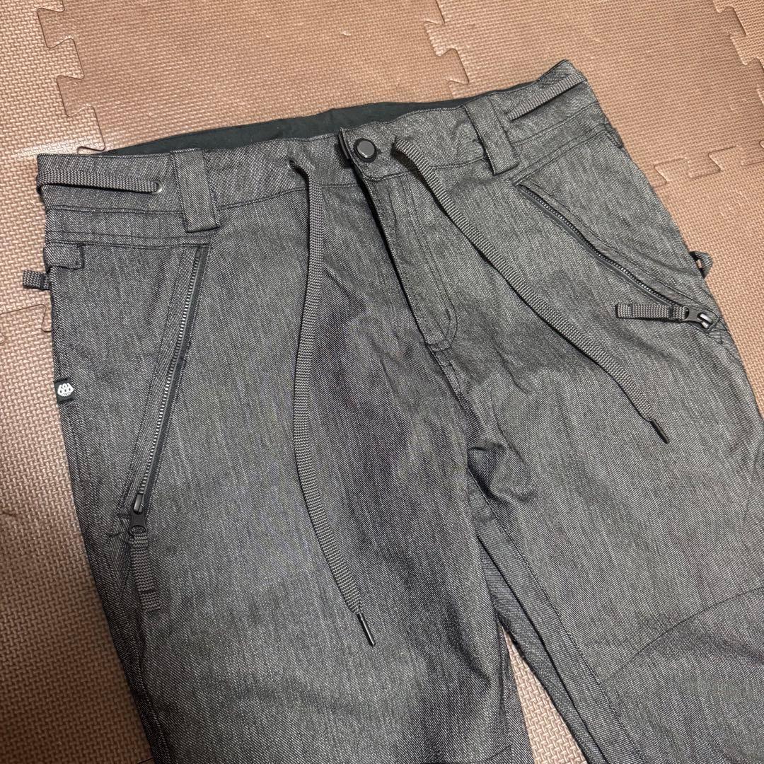 686 スノーボードパンツ Mサイズ ブラックデニム