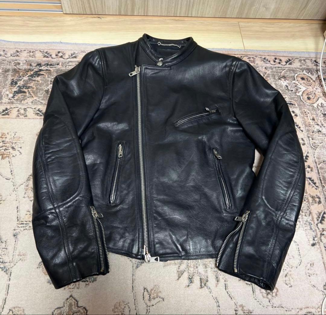 diesel ライダース　double zip