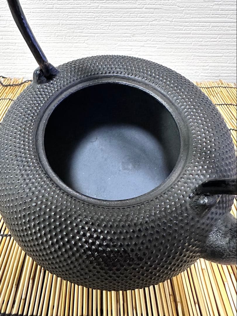 未使用品、供箱等付属品付　南部三厳堂造　１５型アラレ　summer様　売約済み