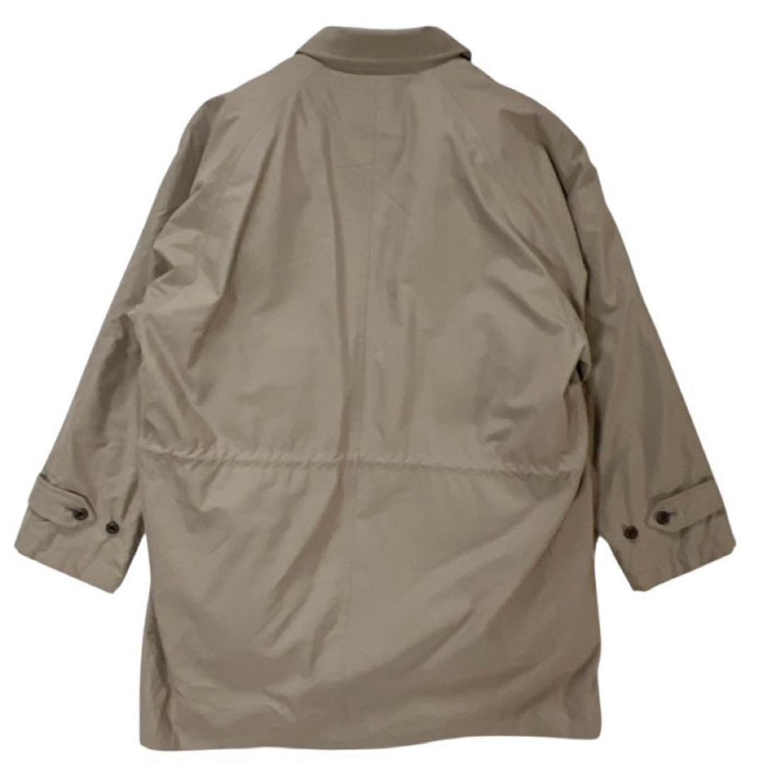 美品 バーバリーズ ダウンライナー ノバチェック ステンカラーコート ゆったり