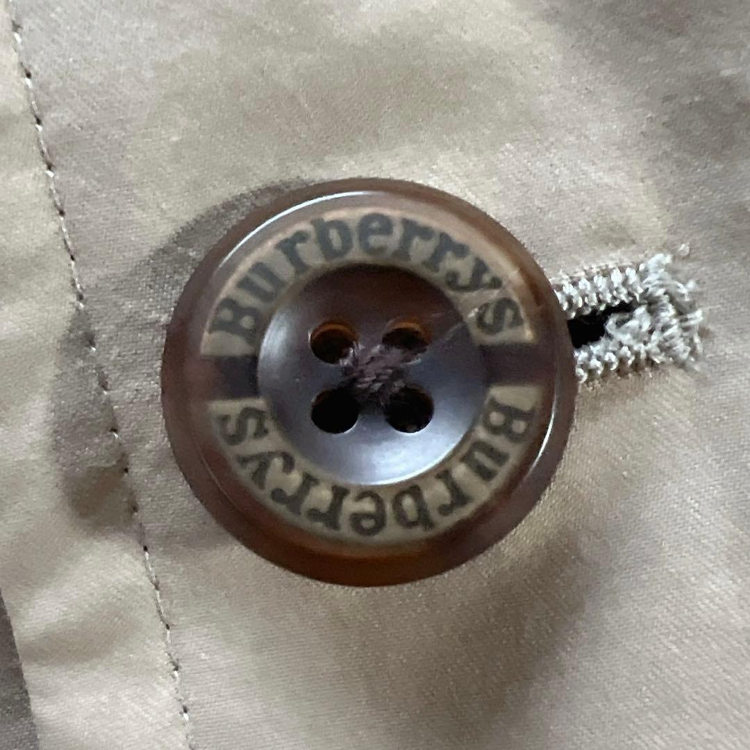 美品 バーバリーズ ダウンライナー ノバチェック ステンカラーコート ゆったり