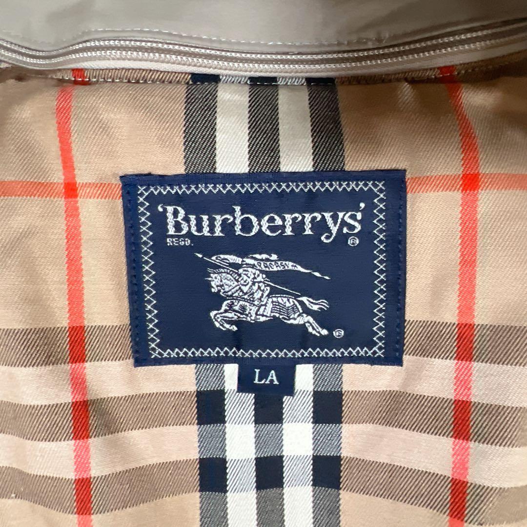 美品 バーバリーズ ダウンライナー ノバチェック ステンカラーコート ゆったり
