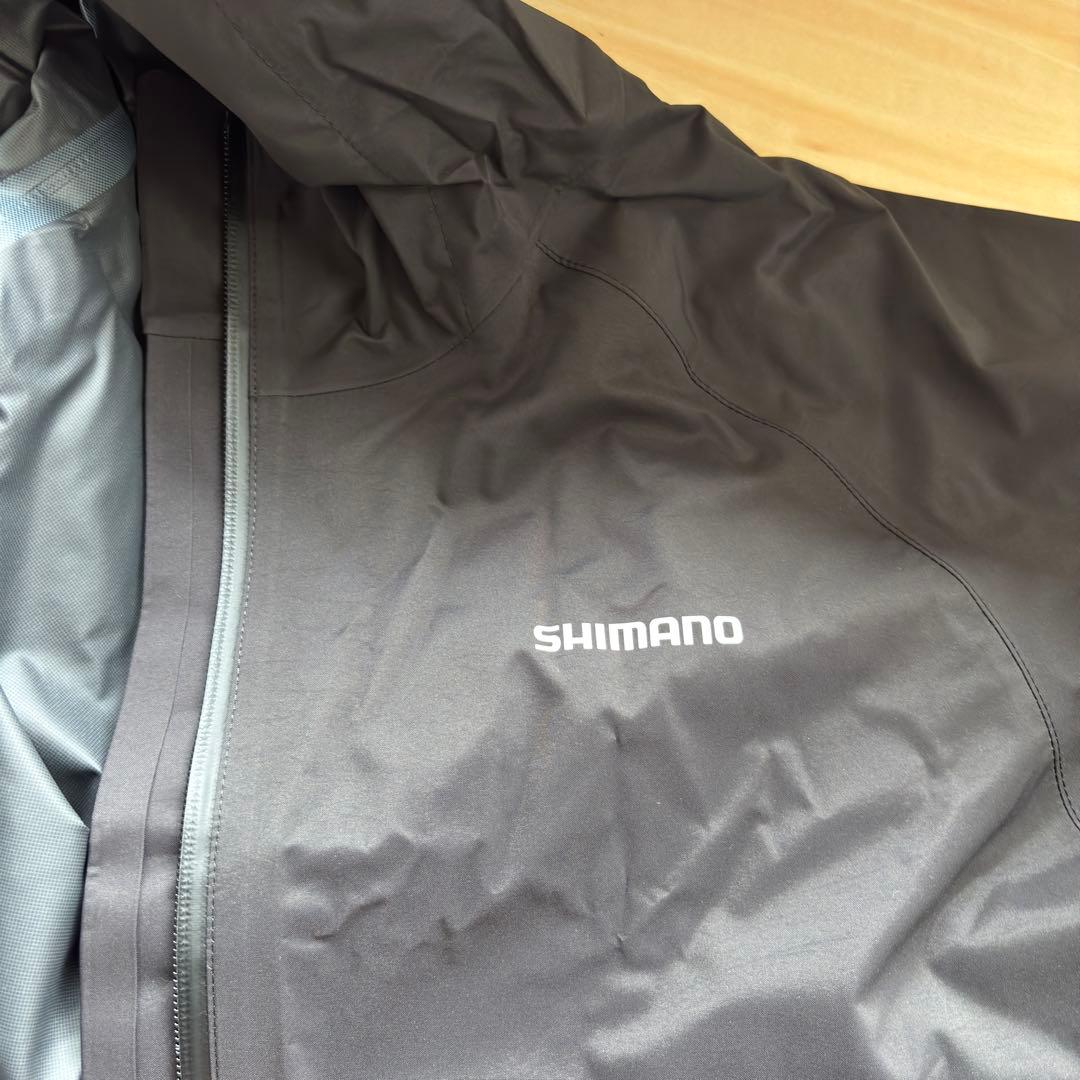 ほぼ未使用｜SHIMANO RA-005V ブラック レインウェア L