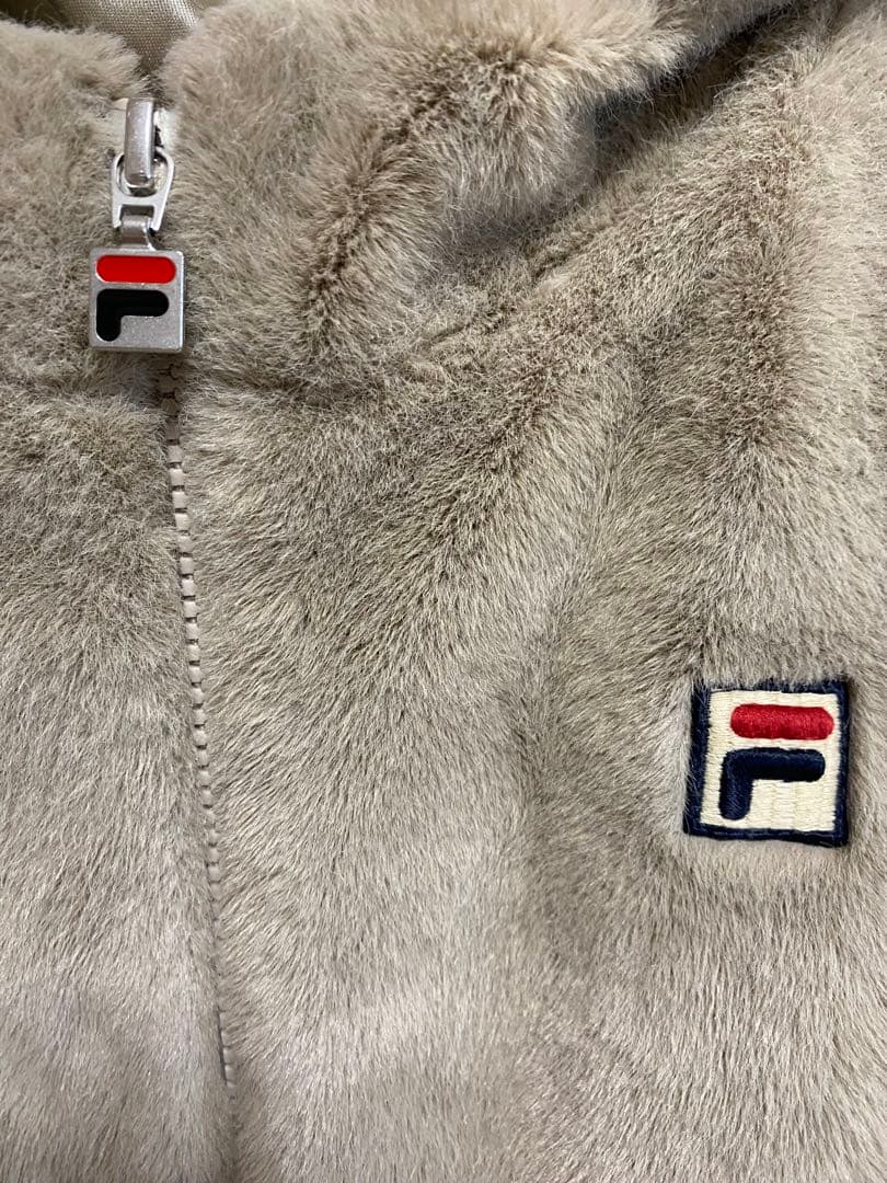 ♡美品♡FILA テニスウェア レディースベスト VL2561 ベージュ　M