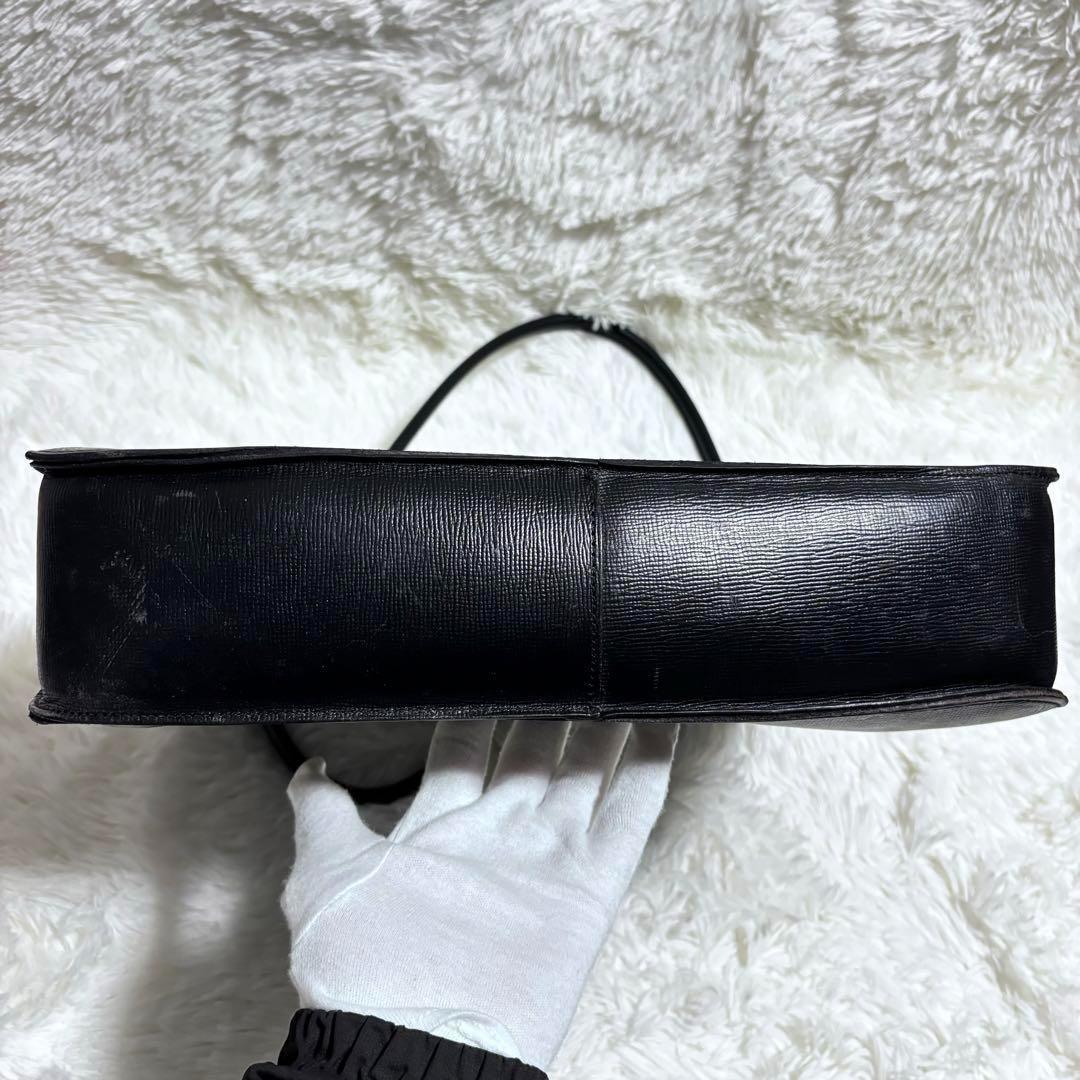 グレンロイヤル トートバッグ 2ハンドルトートバッグ レザー 黒