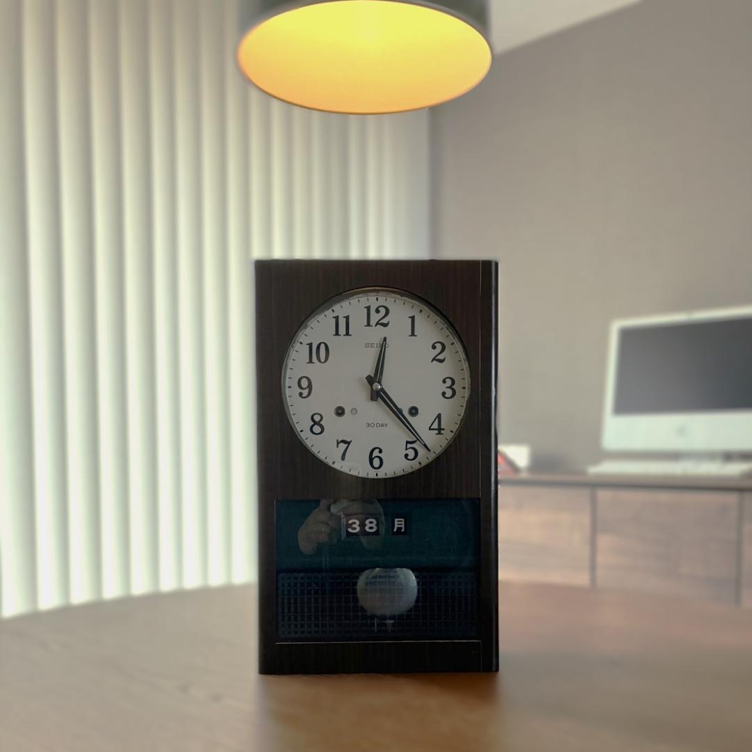 SEIKO　掛け時計　 [4PC 453 AMHA]