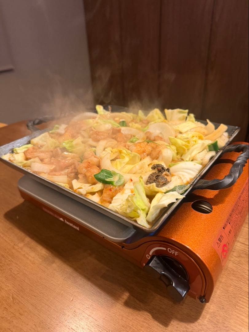 鉄板 とんちゃん鍋　フライパン ツイストハンドル付 by WELDINGART