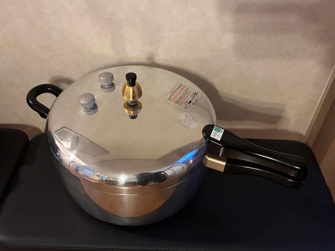 長岡式酵素玄米 圧力鍋 1升 太陽の家 鋳物屋 マジックブラウン