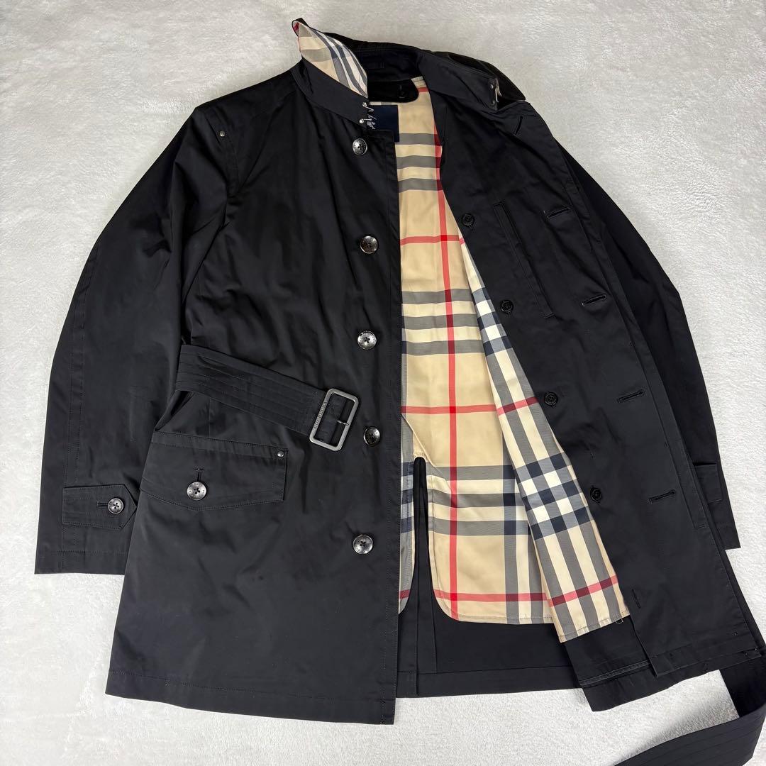 バーバリーロンドン ダウンジャケット メガチェック ライナー
