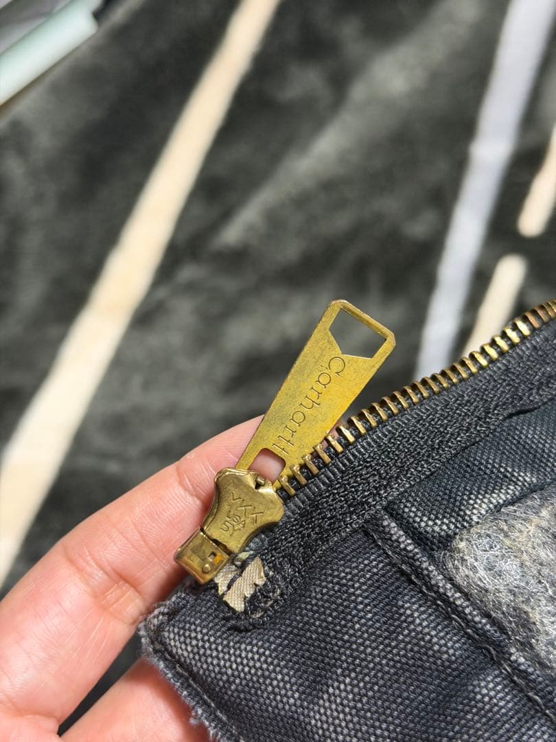 ‼️【ヴィンテージ雰囲気】Carhartt デトロイトジャケット ブラック