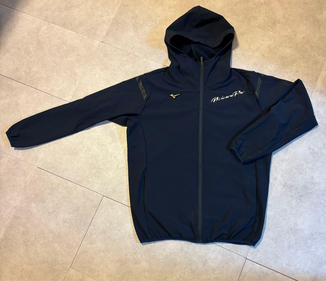 Mizuno Proネイビー ジャージ上下セット 野球