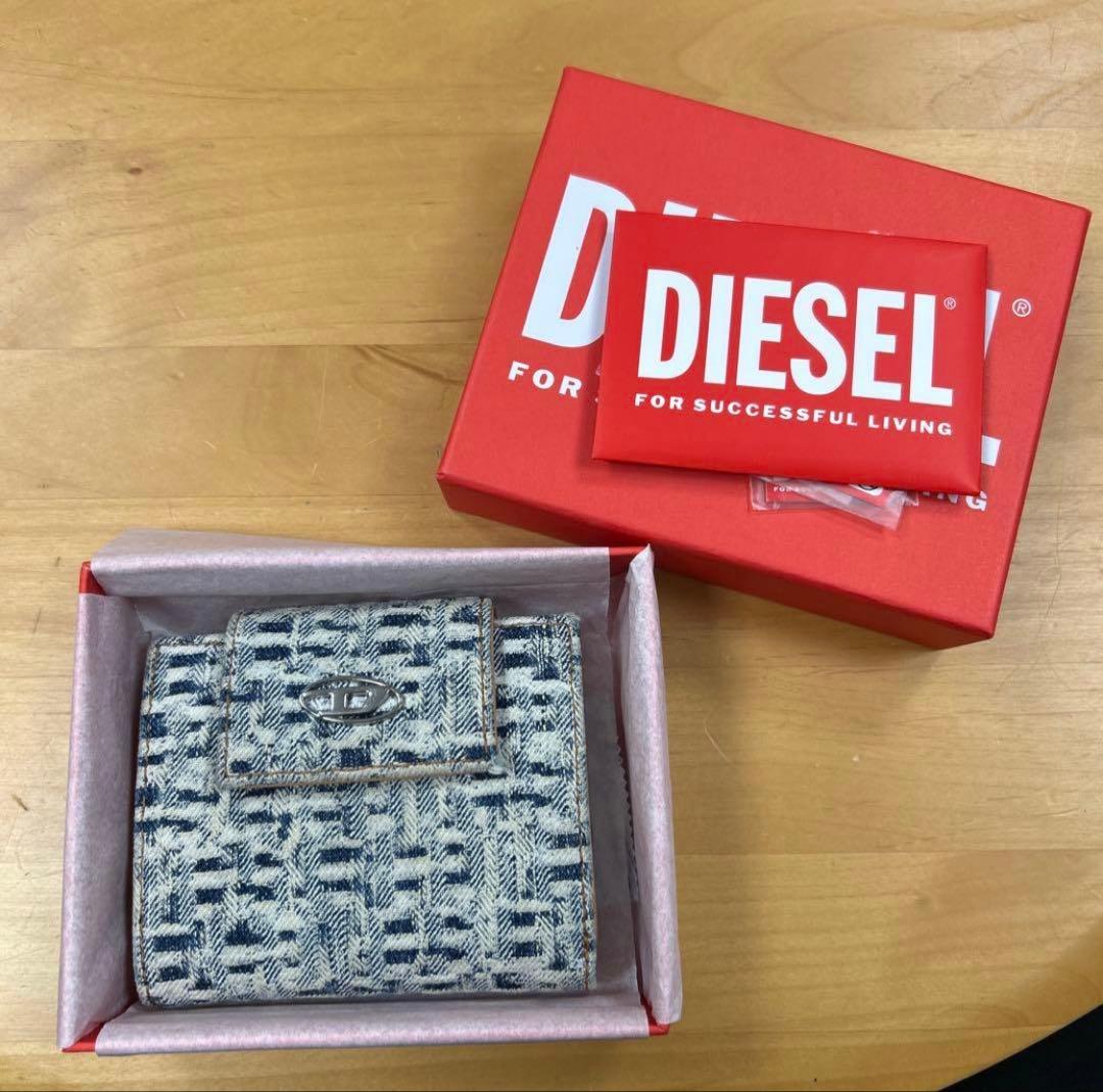 DIESEL 財布　デニム